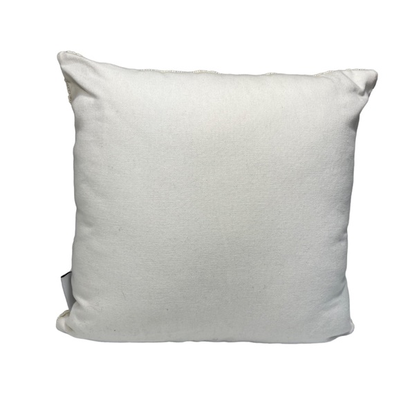 Primrose Vintage Accents 2 Hand Beaded Floral Accent Pillows By